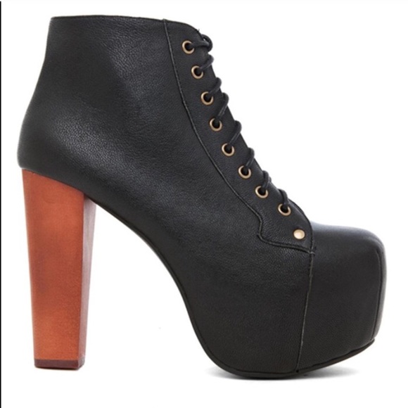 Jeffrey Campbell Shoes - Jeffrey Campbell Lita Black Booties